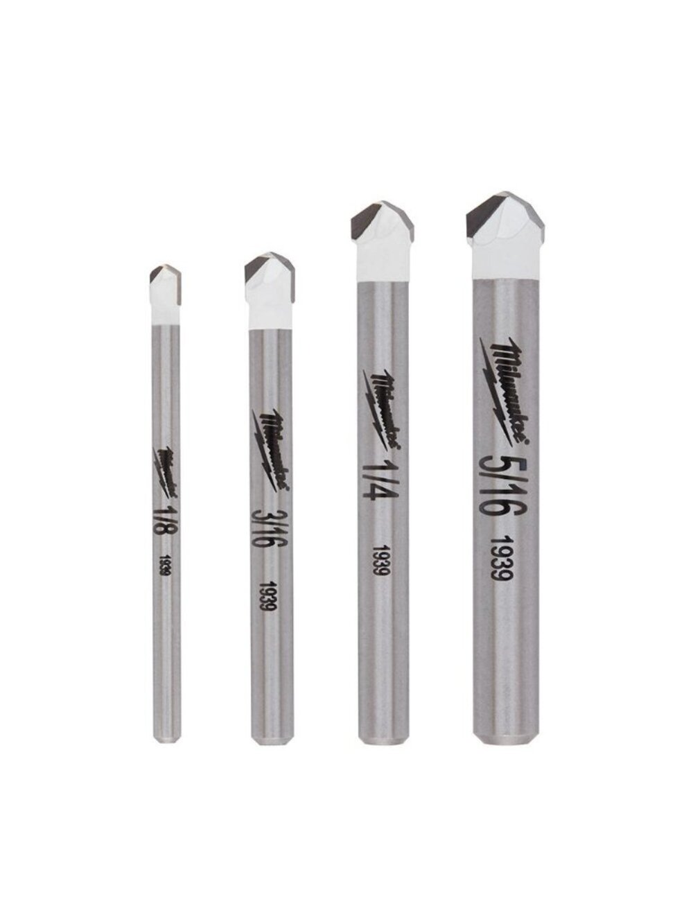 Milwaukee (48-20-8998) 4 PC Granite and Stone Bit Set